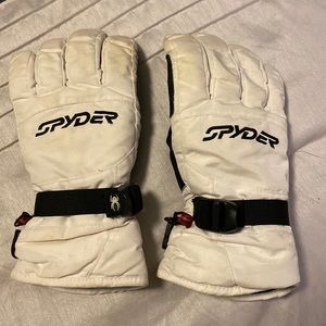 White Spyder ski gloves